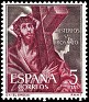 Spain 1962 Rosary 5 Ptas Multicolor Edifil 1471